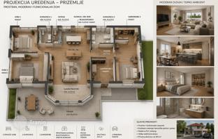 4-bedroom apartment 144 m² in Zagrebskaia zhupaniia for 377,000 €
