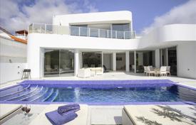 Three-storey villa with a swimming pool and a panoramic view near a beach, La Caleta, Spain for 3,400,000 €