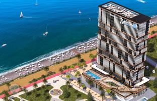 2-bedroom apartment in new building 80 m² in Sarpi for $250,000