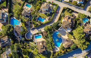 Exclusive complex of 5 luxury villas with swimming pools, gardens and relaxation areas, Adsubia, Javea, Spain for From 750,000 €