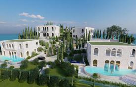 New three-storey villas on the first line from the sea in Przno, Budva, Montenegro for 3,400,000 €