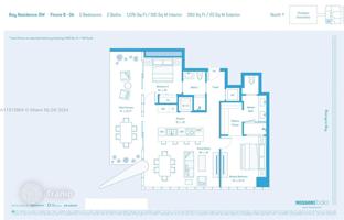 2-bedroom apartments in condo 102 m² in Edgewater (Florida) for $1,777,000