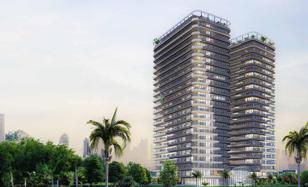 New residence The Community Sports Arena with a swimming pool and a lounge area, Dubai Sports City, Dubai, UAE for From $213,000
