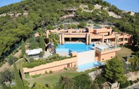 High-class villa with 3 swimming pools and a Mediterranean garden in Can Rimbau, Ibiza, Spain for 62,000 € per week