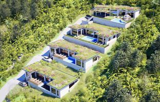 Complex of villas with swimming pools close to the city center and the beach, Samui, Thailand for From $325,000