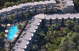Three-level townhouses with a shared pool near Batumi Airport, Georgia for From $221,000