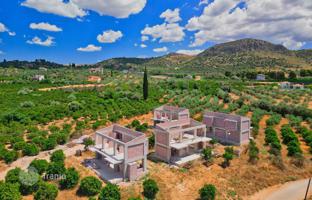New two-level house with a pool and mountain views in Nafplio, Peloponnese, Greece for 350,000 €