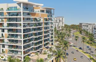 New Deansgate residence with a swimming pool and lounge areas close to parks, Majan, Dubai, UAE for From $258,000