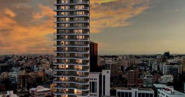 High-rise residence with an underground parking in the heart of Nicosia, Cyprus