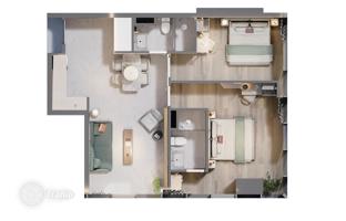 2-bedroom apartment 79 m² in Da Nang for $350,000