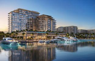 New waterfront residential complex Aurea with an infinity pool and kids' play areas, Mina Rashid, Dubai, UAE for From $629,000