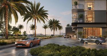 4 new flats in residential complex Porto View in Al Mina