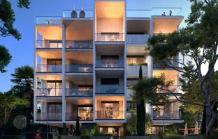 New residential complex with a swimming pool and gardens at 700 meters from the beach, Germasogeia, Cyprus for From 530,000 €