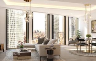 Two-bedroom apartment in a new riverside residence with a park, a business center and a spa area, Nine Elms, London, UK for £1,450,000