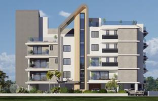 New residence with a view of the sea and a green area, Larnaca, Cyprus for From 365,000 €