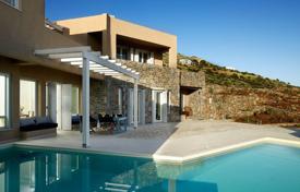 Stylish luxury villa overlooking the sea and mountains, Elounda, Crete, Greece for 7,500 € per week