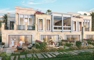 Malta townhouses surrounded by lagoons and sandy beaches, DAMAC Lagoons, Dubai, UAE for From $792,000