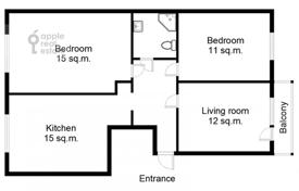 3-bedrooms apartment 65 m² in Basmanny district, Russia for 40,000 ₽ per week