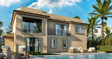 Villas in a gated community 100 meters from the sea, Chloraka, Cyprus