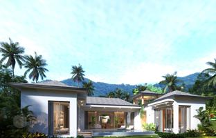 New complex of modern villas with swimming pools and gardens, 3 minutes from Lamai Beach, Samui, Thailand for From $343,000