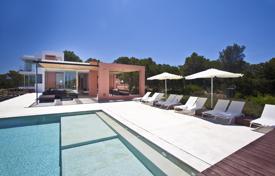Seaview villa on a large secluded plot with a swimming pool, close to the beach, San Jose, Ibiza, Spain for 8,000 € per week