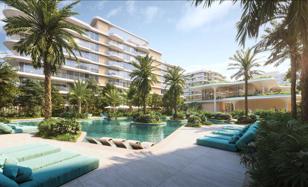 Waterfront complex of townhouses with a swimming pool, a wellness club and a beach, Abu Dhabi, UAE for From $2,505,000