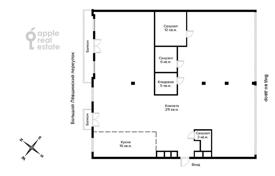 4-bedrooms apartment 252 m² in district Khamovniki, Russia for 396,000,000 ₽