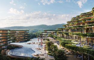 New residence with swimming pools and a view of the ocean, Phuket, Thailand for From $227,000