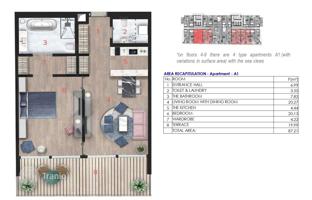 2-bedroom apartment 134 m² in Budva city for 1,659,000 €