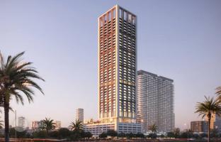 New high-rise Apex Residence with swimming pools close to large shopping malls, JVC, Dubai, UAE for From $230,000