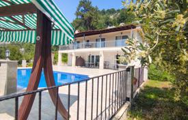 Villa in Islamlar village (20 km from Kalkan) on a large plot of land, with a large garden, swimming pool, balconies, fireplace, barbecue for $321,000