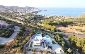 Two villas with swimming pools and a view of the sea, 700 meters from the beach, Rethymno, Greece for 10,000 € per week