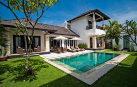 Villa with a boat dock, a swimming pool and a picturesque view of the ocean on the shore of the lagoon, Tanjung, Bali, Indonesia for 2,660 € per week