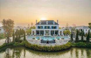 Complex of villas with a swimming pool and a park close to the airport, Bangkok, Thailand for From $417,000