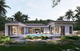 New complex of villas with swimming pools, 5 minutes away from the center of Chaweng, Samui, Thailand for From $233,000