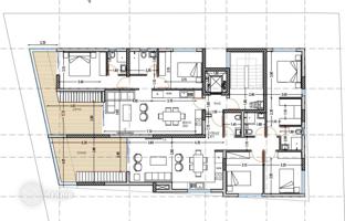 3-bedroom penthouse 136 m² in Aradippou for 360,000 €