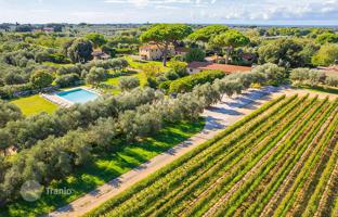 10-bedroom mansion in Castagneto Carducci for 6,500,000 €