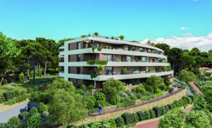 New residential complex surrounded by forest, Antibes, Cote d'Azur, France for From 390,000 €
