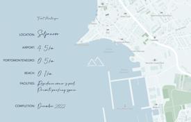 2-bedroom apartment in the new residential building within 100 m from sea in Tivat for 180,000 €