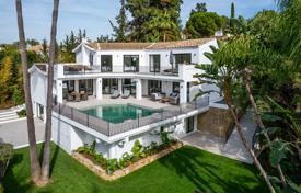 New spacious villa with a swimming pool, New Golden Mile, Marbella, Spain for 2,650,000 €