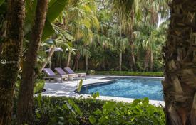 Spacious villa with a backyard, a pool, a sitting area and three garages, Miami, USA for $2,495,000