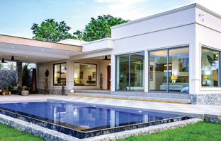 Complex of villas with swimming pools and gardens close to the highways and international schools, Pattaya, Thailand for From $713,000