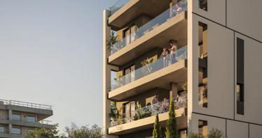New complex with parking just 700 meters from the sea, Katholiki area, Limassol, Cyprus