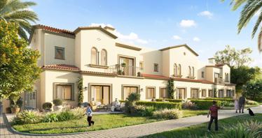 New complex Bloom Living (Carmona) with swimming pools, parks and international schools, Zayed City, Abu Dhabi, UAE