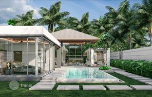 New complex of modern villas with swimming pools close to the beach and an international school, Phuket, Thailand for From $922,000