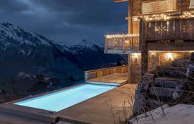 Beautiful chalet with a swimming pool and a spa, La Tzoumaz, Switzerland for 27,000 € per week