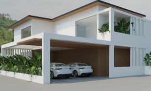 First-class villa under construction with stunning sea views, Bo Phut, Koh Samui, Surat Thani, Thailand for $709,000