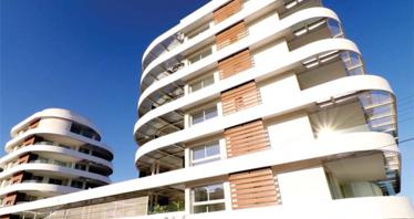 Luxury residence with a swimming pool and a panoramic view at 80 meters from the beach, Larnaca, Cyprus