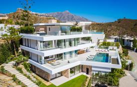 Modern Villa with sea and mountains view, in Benahavis, Marbella, Spain for 6,995,000 €