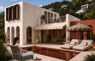 Furnished villa with a pool 250 meters from the sea in Chaweng Noi, Koh Samui, Thailand for $403,000
